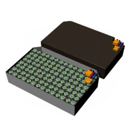 Battery packs for LTE base stations
