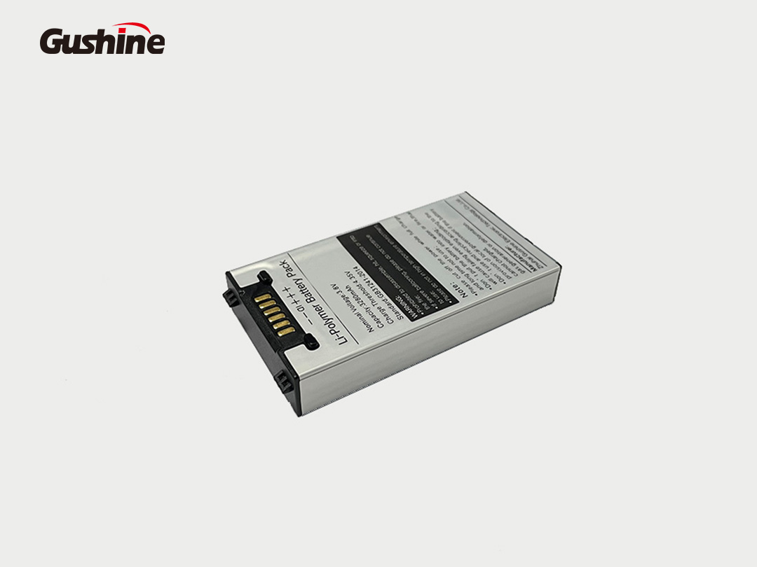 3.8V 3410mAh Industrial PDA Polymer Lithium Battery Pack (1S2P)