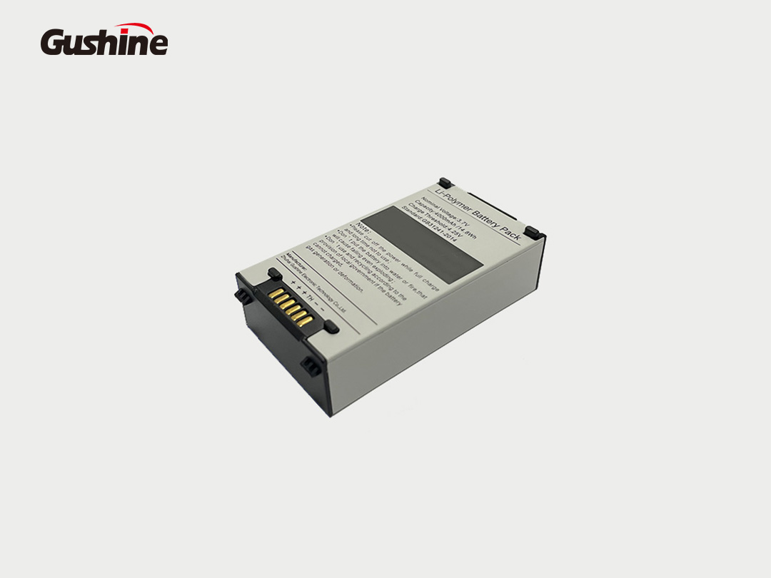 3.7V 4100mAh Industrial PDA Low Temperature Lithium Battery Pack (1S2P)